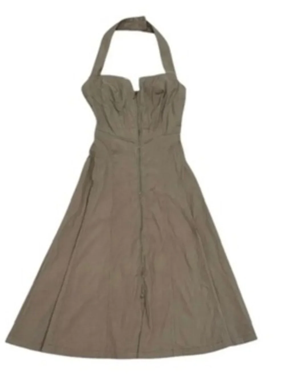 Anthropologie Zip-Front Corset Dress sz M - Picture 2 of 4